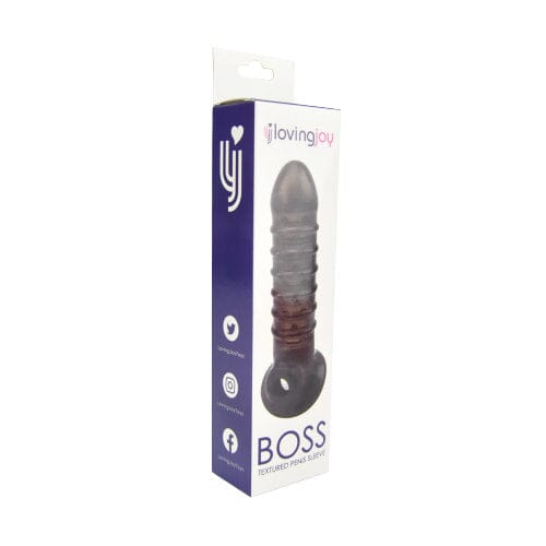 Loving Joy Boss Textured pen1s Sleeve with Ball Loop