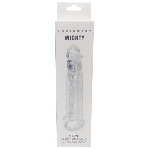 Loving Joy Mighty 3 Inch pen1s Extension with Ball Loop Penis Sleeves Loving Joy