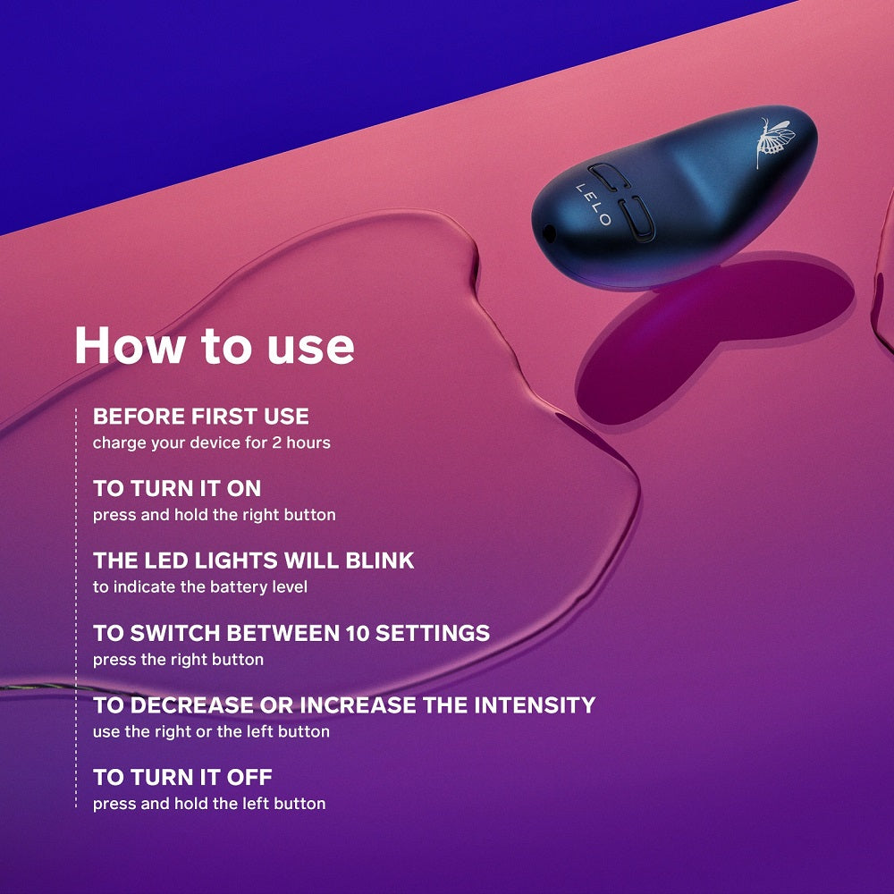 LELO Nea 3 c1itoral Massager Black