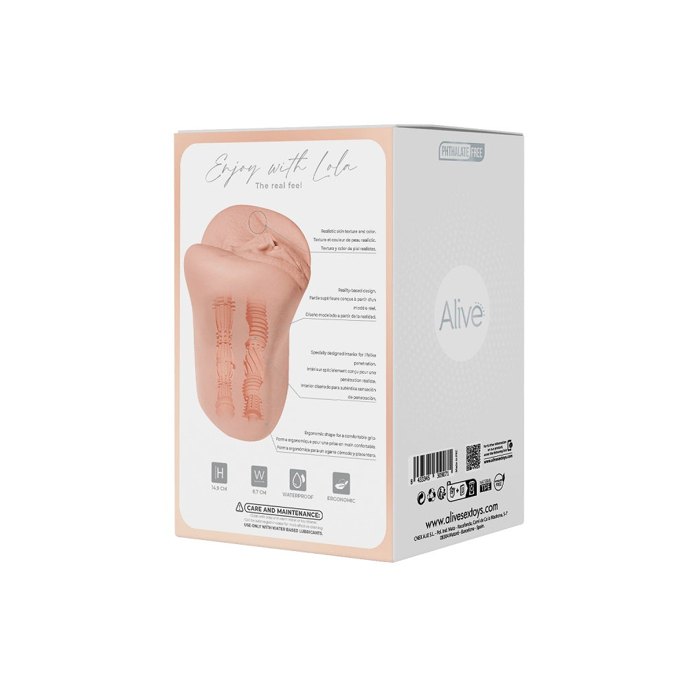 Alive Lola Super Realistic Masturbator vag1na and a55