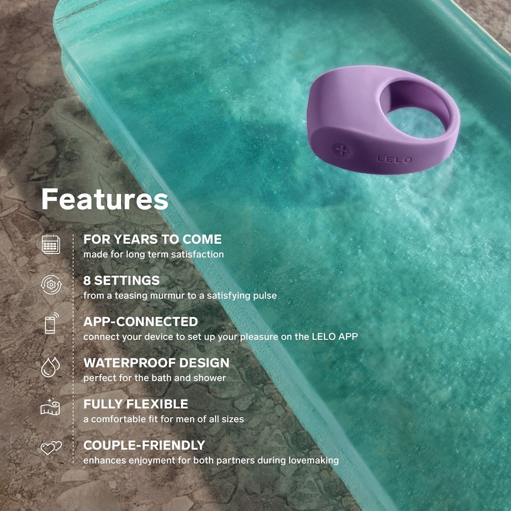 LELO Tor 3 App Controlled c0ck Ring Black