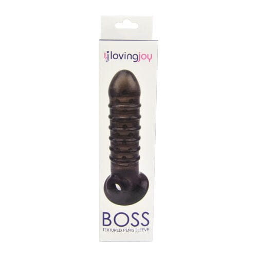 Loving Joy Boss Textured pen1s Sleeve with Ball Loop Penis Sleeves Loving Joy