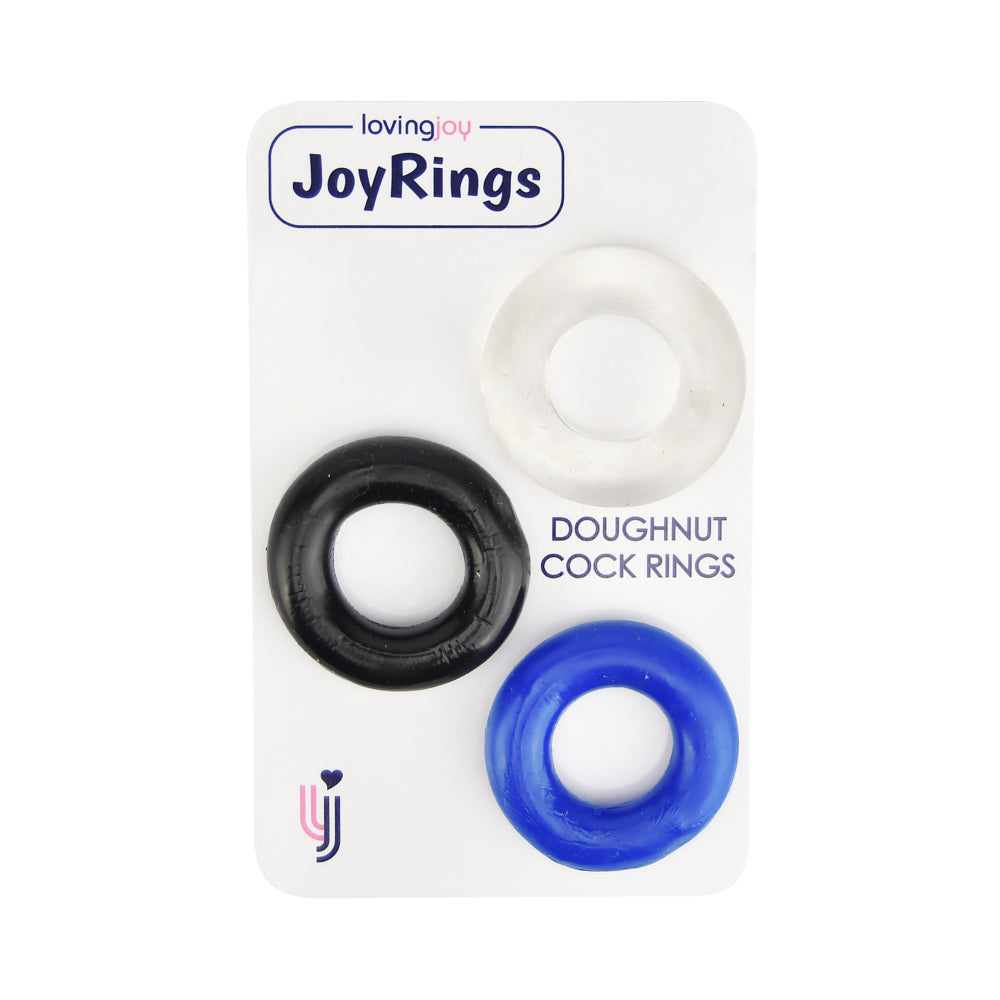 JoyRings Doughnut c0ck Rings (3 Pack)