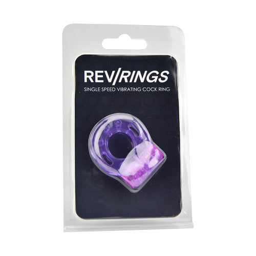 Rev-Rings Single Speed Vibrating c0ck Ring