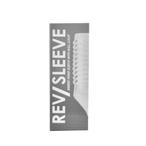 Rev-Sleeves Ribbed pen1s Sleeve with Ball Loop