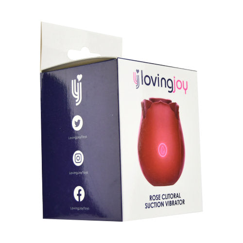 Loving Joy Rose Toy c1itoral Suction Vibrator