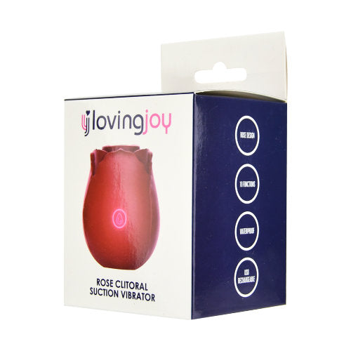Loving Joy Rose Toy c1itoral Suction Vibrator