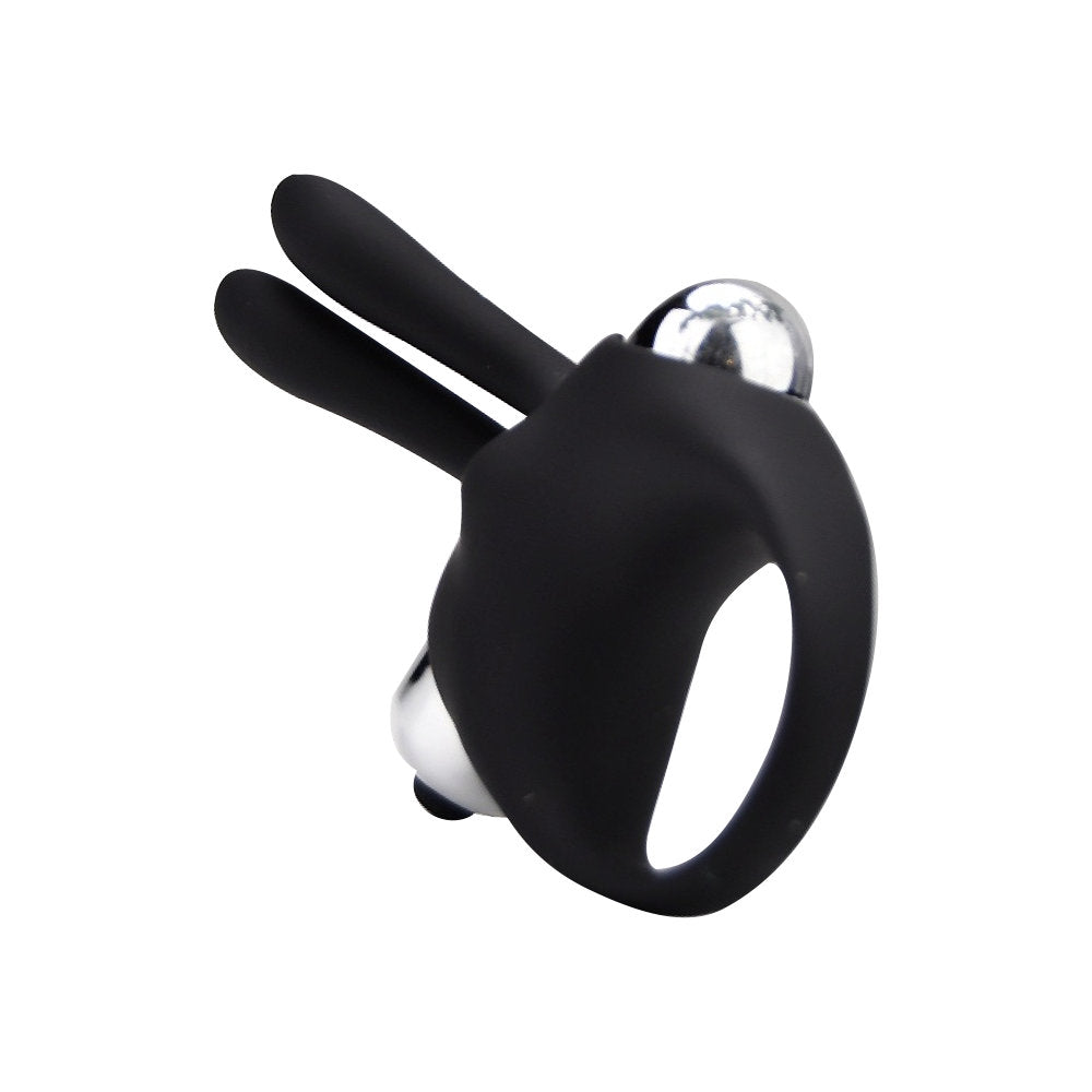 Loving Joy Silicone Vibrating Rabbit c0ck Ring