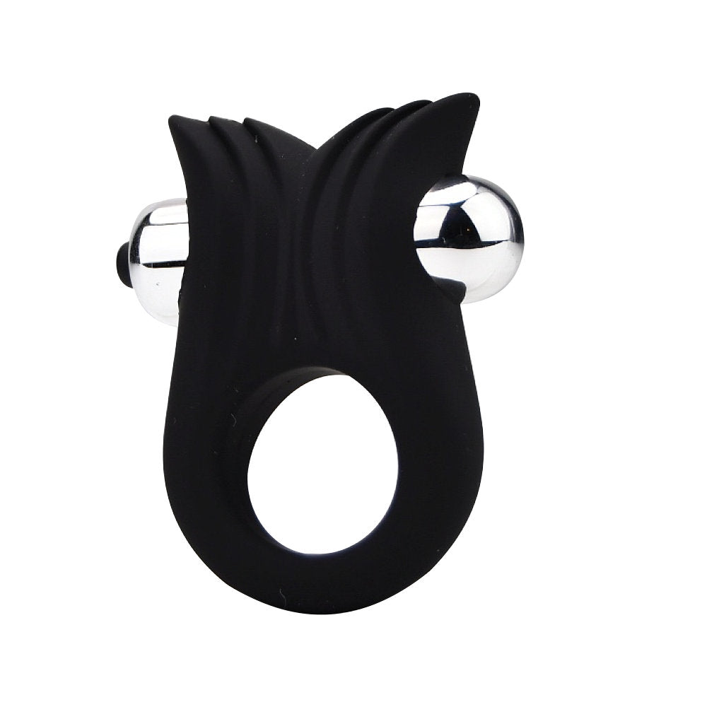Loving Joy Silicone Vibrating Textured c0ck Ring