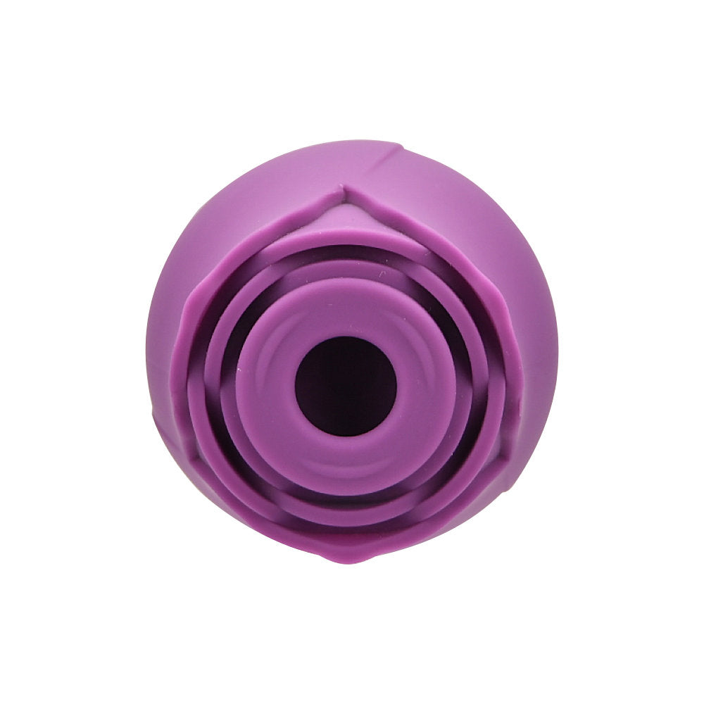 Loving Joy Rose Toy c1itoral Suction Vibrator Purple