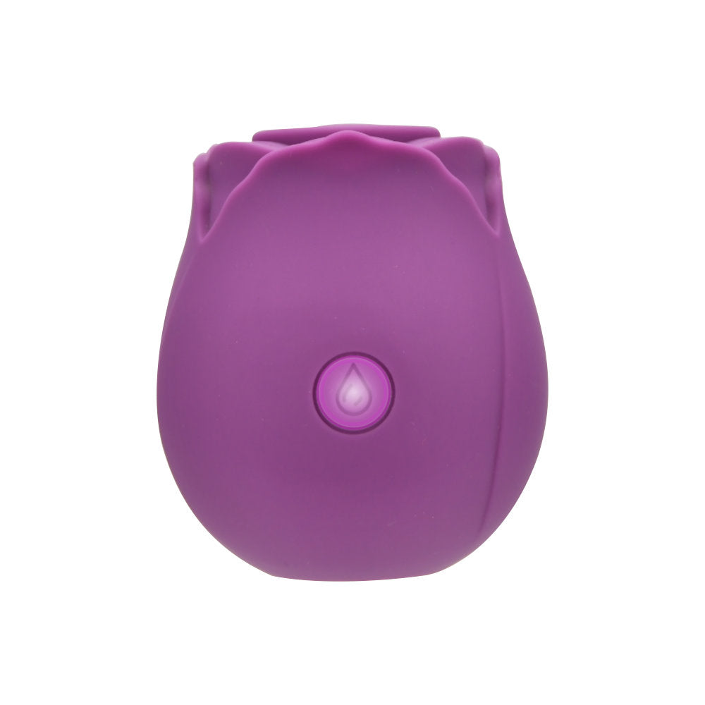 Loving Joy Rose Toy c1itoral Suction Vibrator Purple