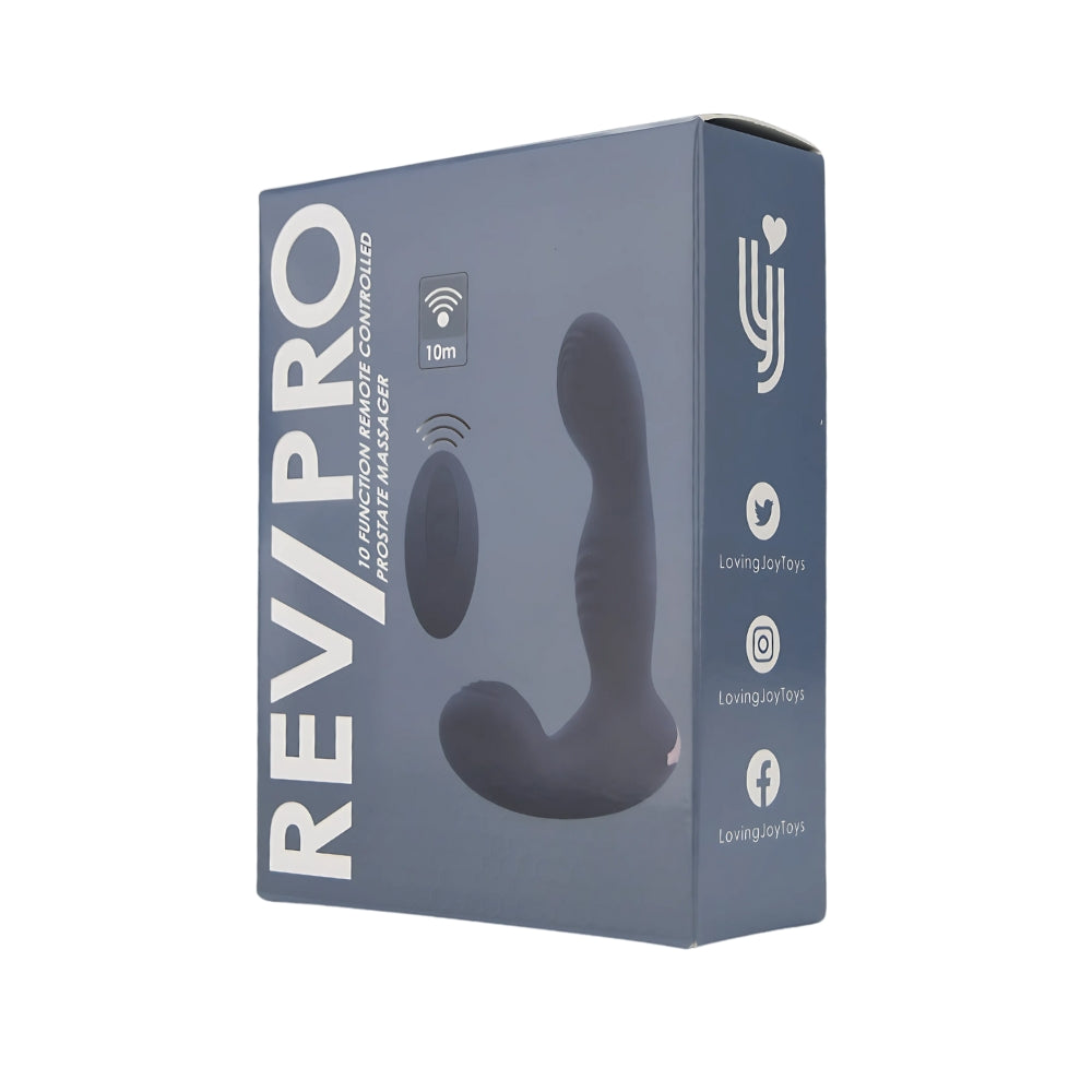 Rev-Pro 10 Function Remote Controlled Prostate Ma55ager