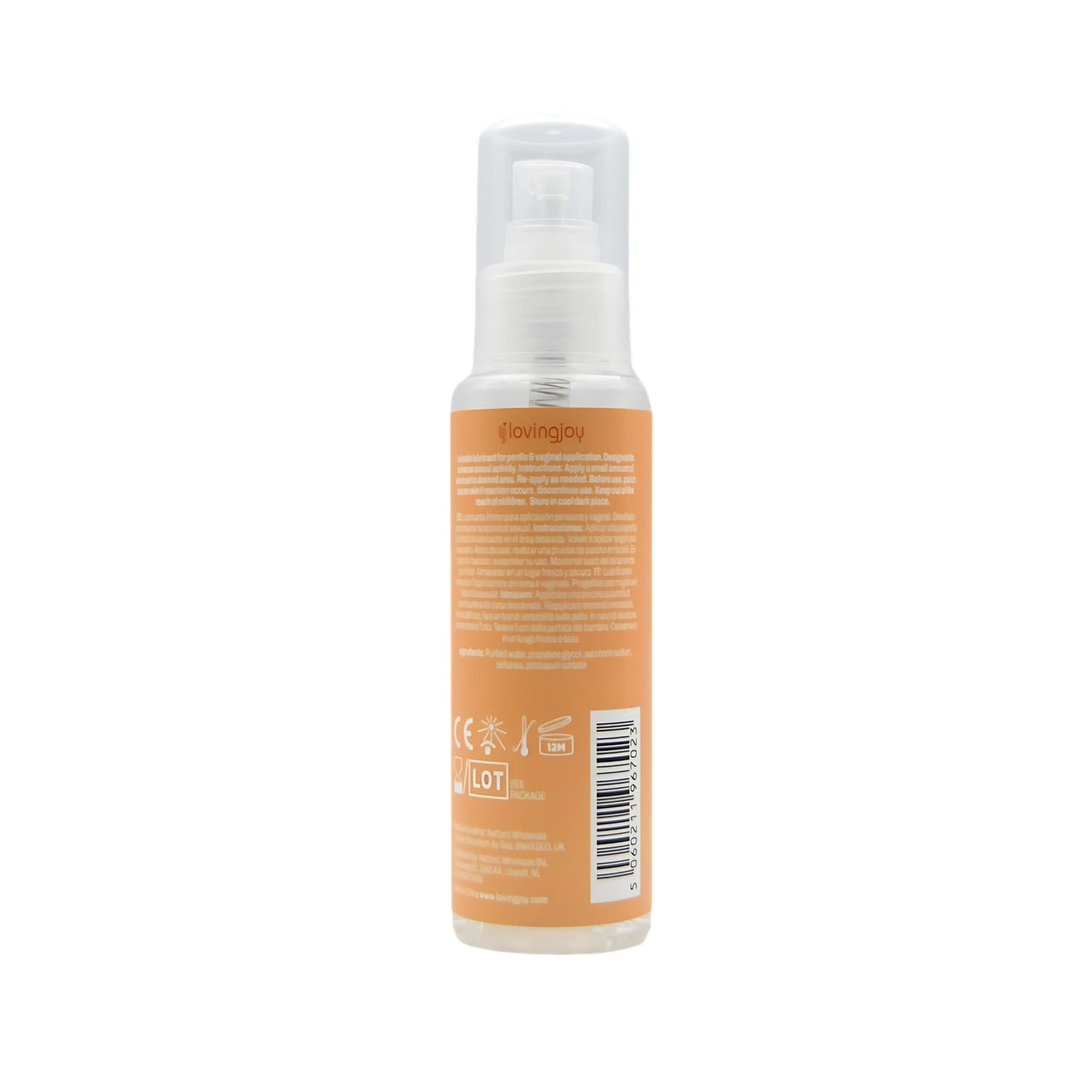 Loving Joy Peach Flavoured Lubricant 100ml