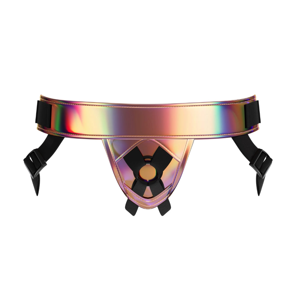 Mina Shimmer Strap-On Harness