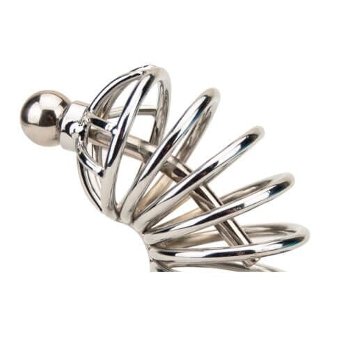 Impound Corkscrew Male Chastity Device with pen1s Plug Chastity Cages Impound