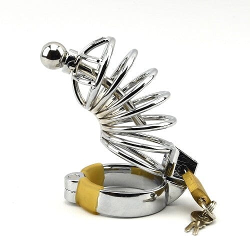 Impound Corkscrew Male Chastity Device with pen1s Plug Chastity Cages Impound