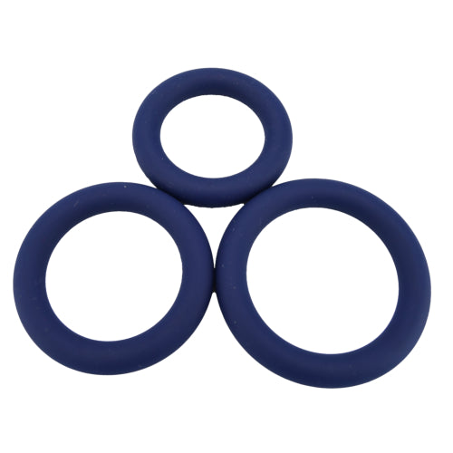 Loving Joy Thick Silicone c0ck Rings 3 Pack