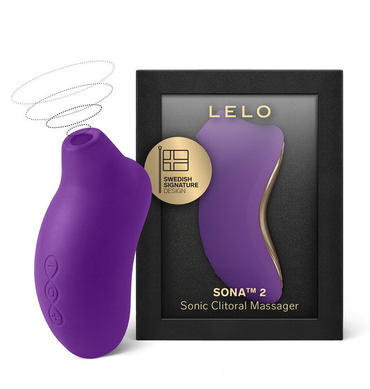 LELO SONA 2 Sonic Clitoral Mas5ager - Purple