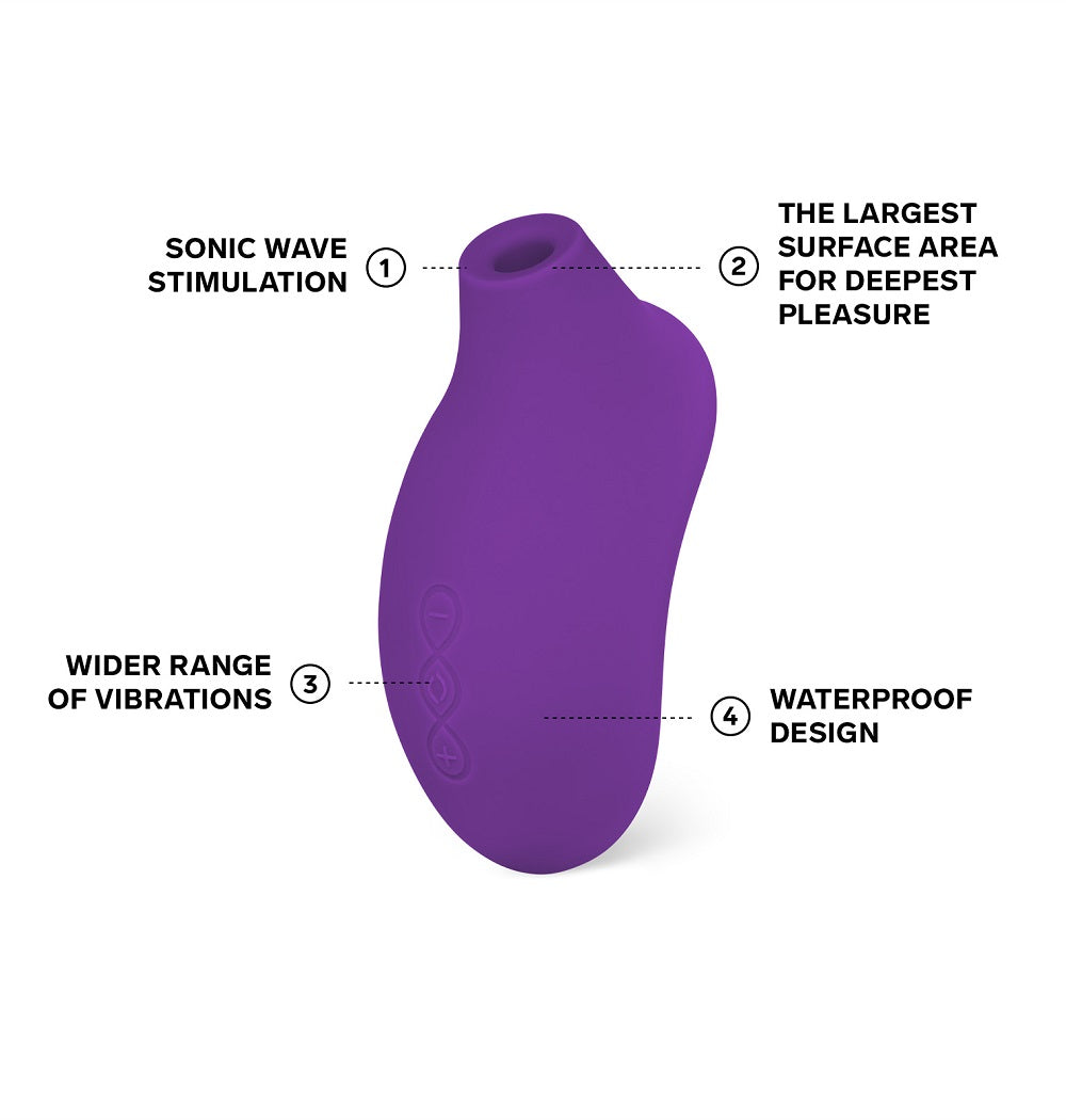 LELO SONA 2 Sonic c1itoral Massager - Purple