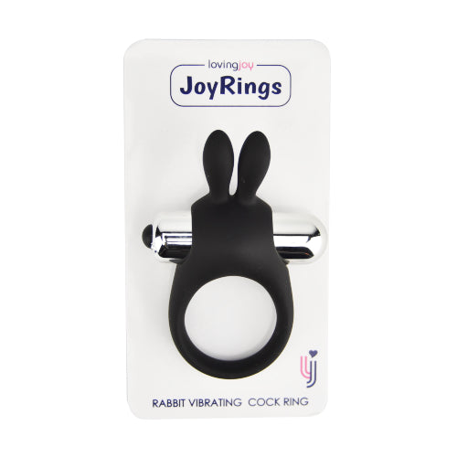 JoyRings Silicone Rabbit Vibrating c0ck Ring