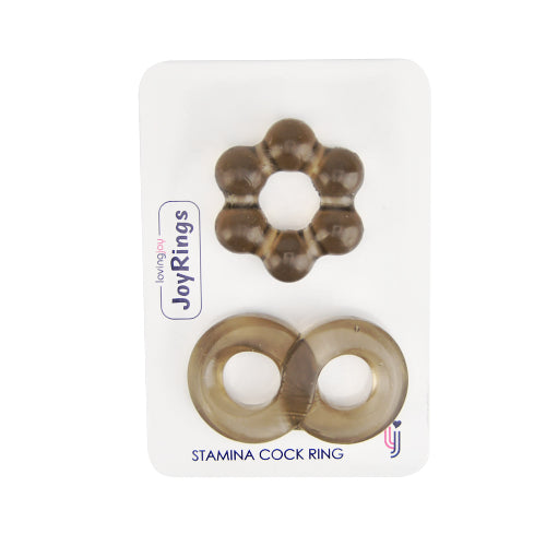 JoyRings Stamina c0ck Ring Set (2 Pack)