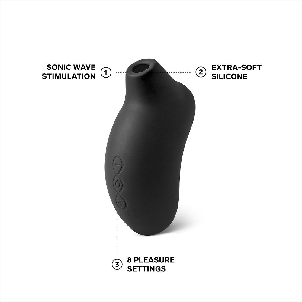 LELO SONA Sonic c1itoral Massager - Black