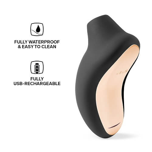 LELO SONA Sonic c1itoral Massager - Black