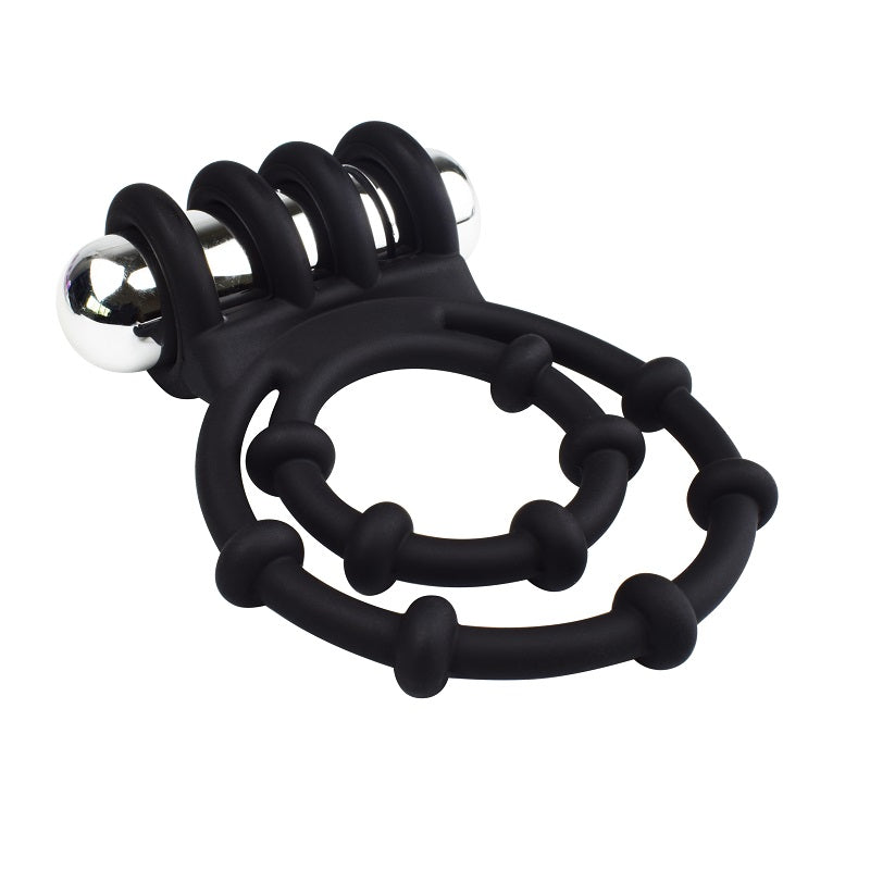 Rev-Rings Double Vibrating c0ck Ring