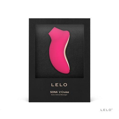 LELO SONA 2 Cruise c1itoral Ma55ager Cerise