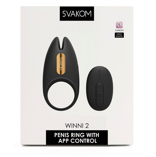 Svakom Winni 2 Remote Controlled Couples c0ck Ring