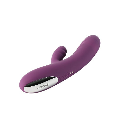 Svakom Avery Thrusting Vibrator with c1itoral Stimulator
