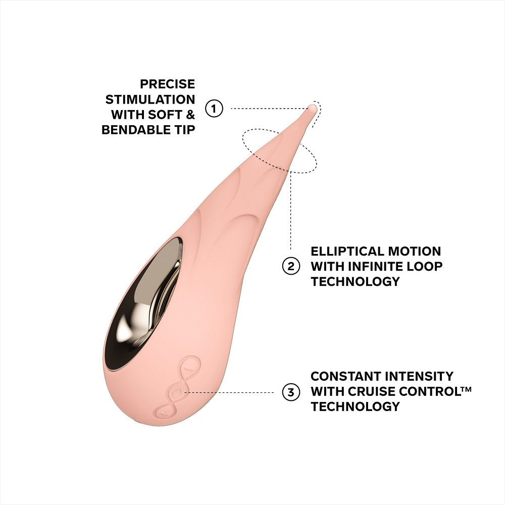 LELO Dot Cruise c1itoral Vibrator Peach Please