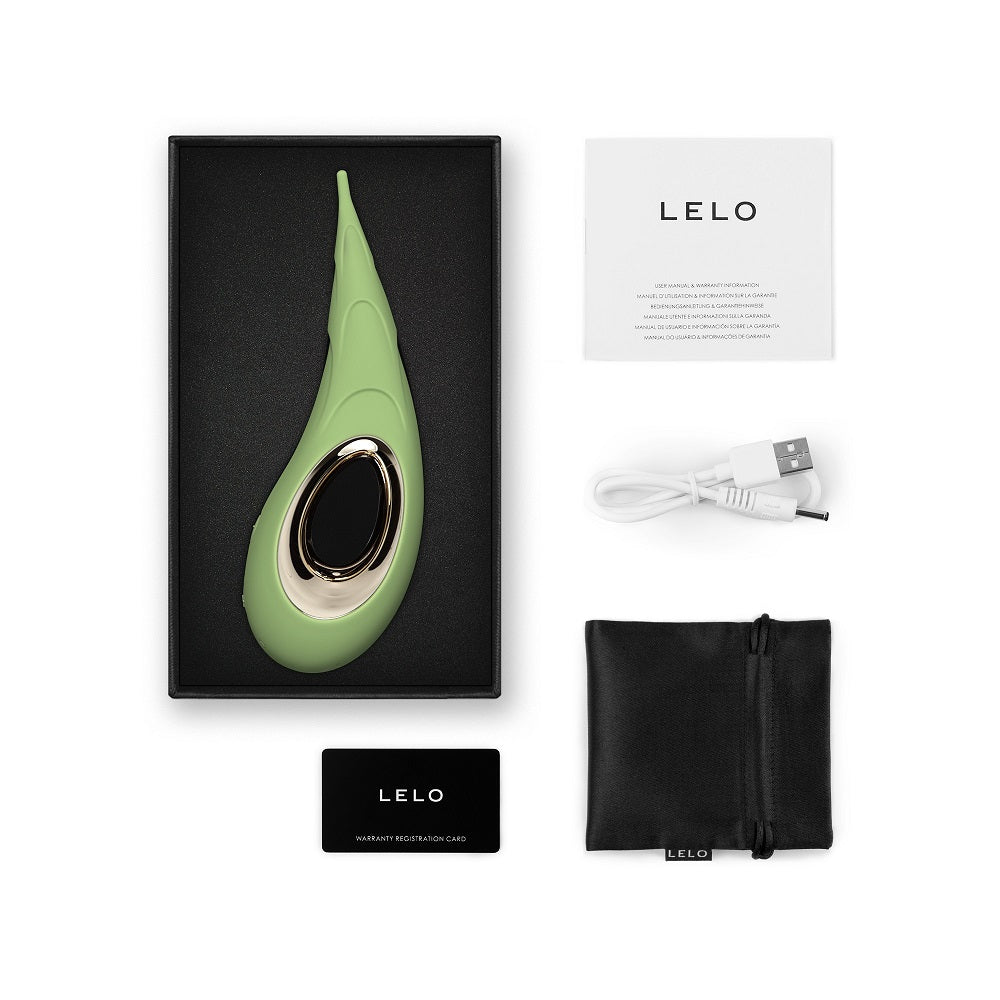LELO Dot Cruise c1itoral Vibrator Pistachio Cream