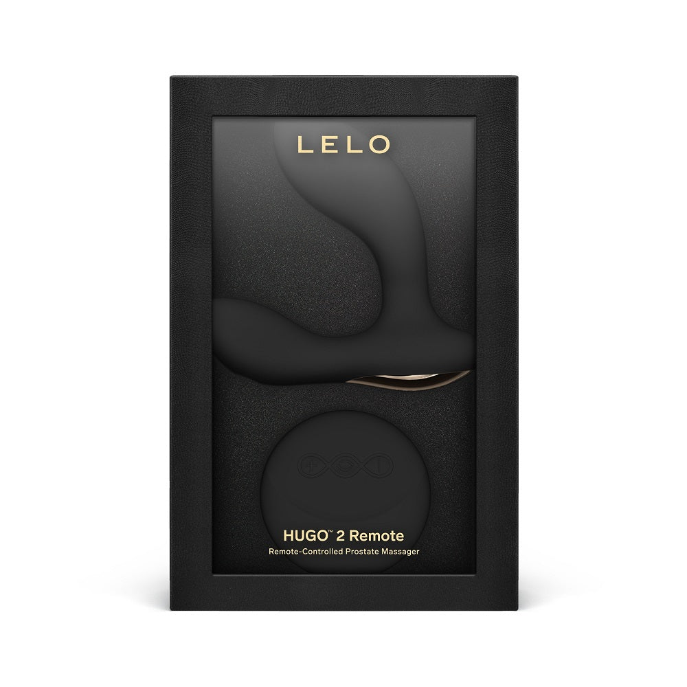 LELO Hugo 2 Remote Controlled Prostate Ma55ager Black