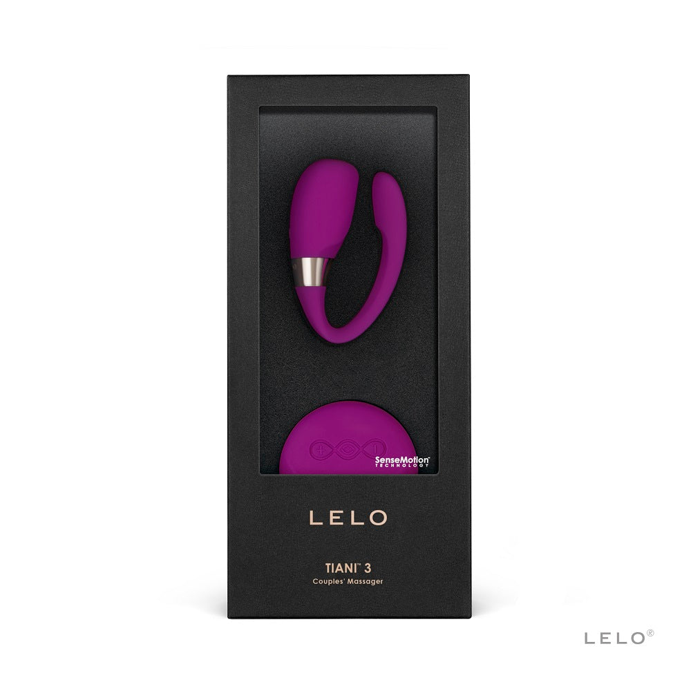 LELO Tiani 3 Couples Ma55ager Deep Rose