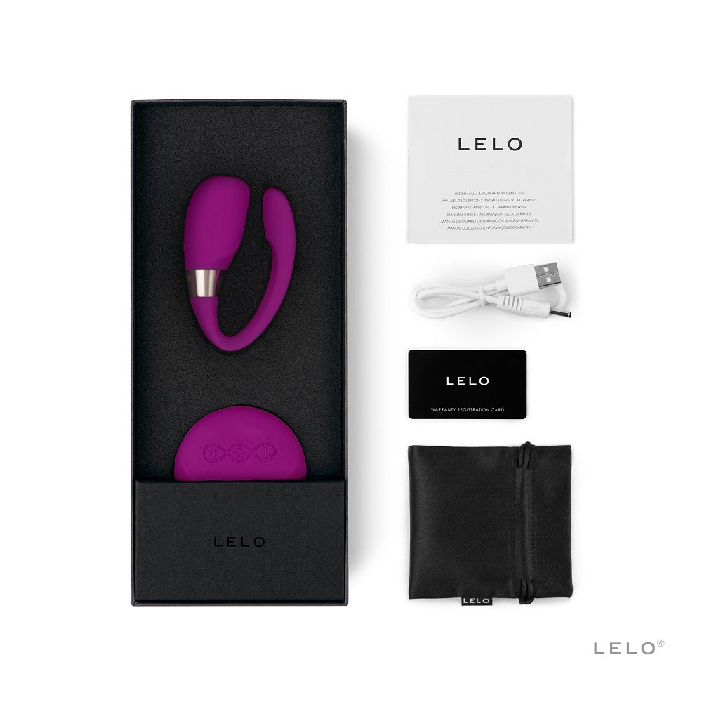 LELO Tiani 3 Couples Ma55ager Deep Rose