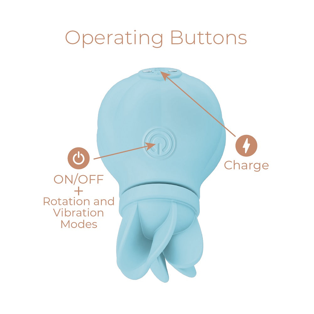 Adrien Lastic Caress c1itoral Stimulator Blue