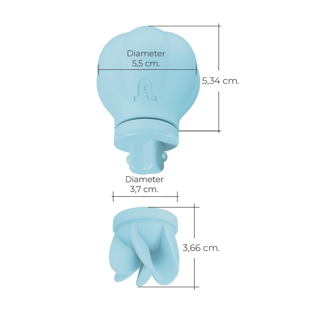 Adrien Lastic Caress c1itoral Stimulator Blue