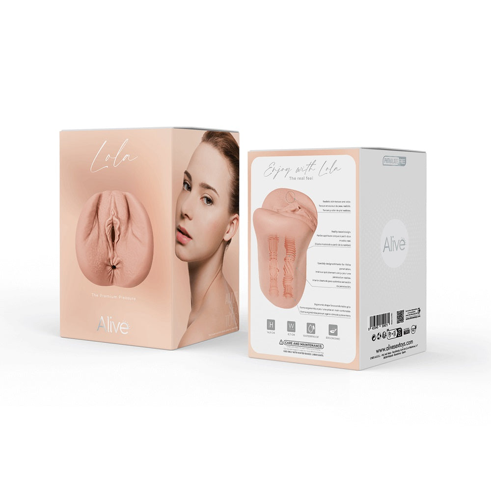 Alive Lola Super Realistic Masturbator vag1na and a55