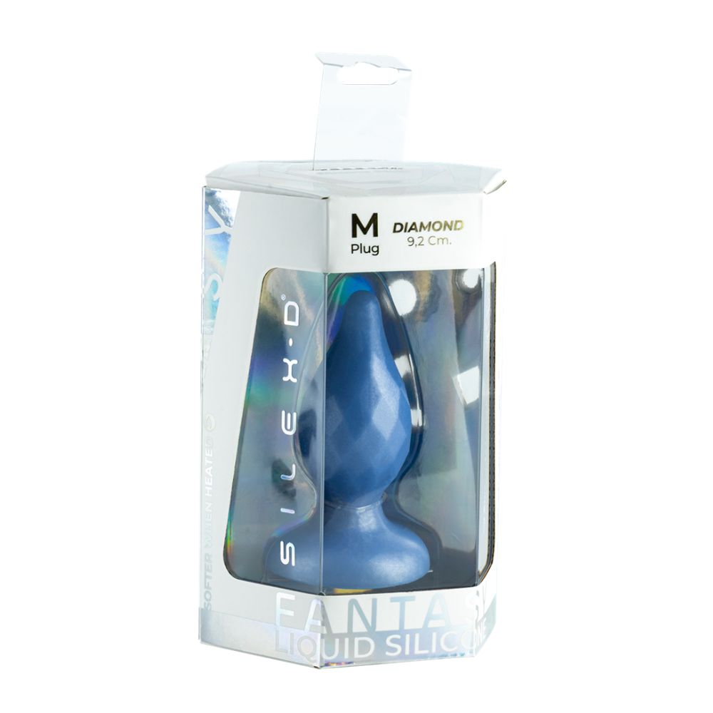 SilexD Fantasy Collection Diamond Butt Plug Medium