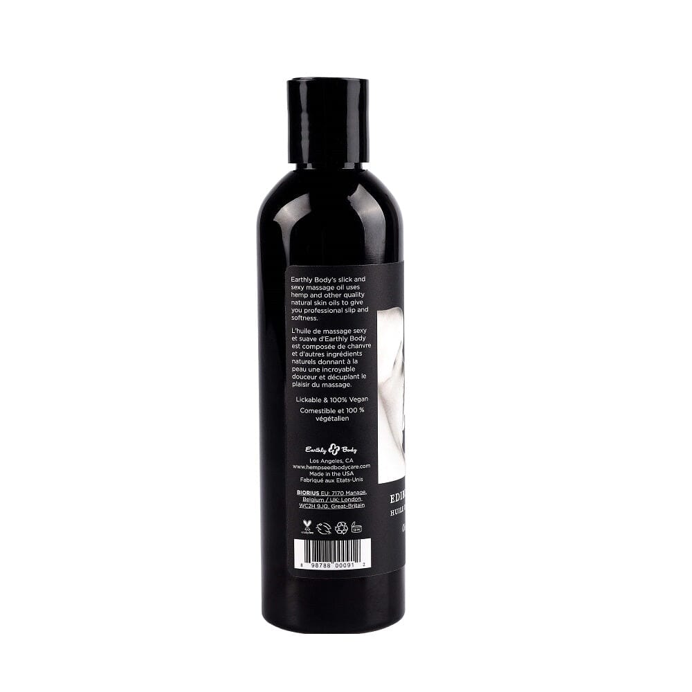 Earthly Body Edible Ma55age Oil Massage Oils and Candles Earthly Body