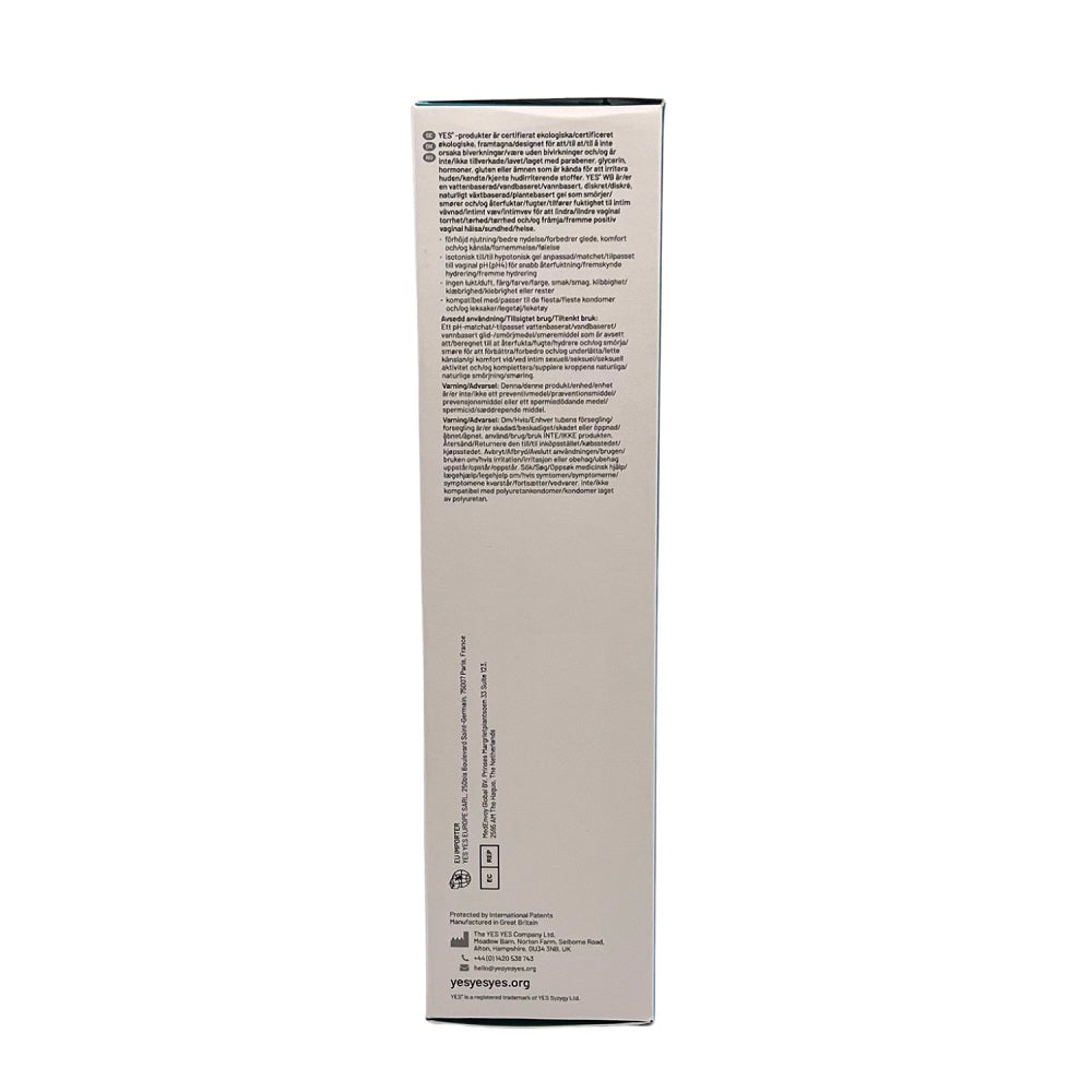 YES Organic Water Based Personal Lubricant-150ml